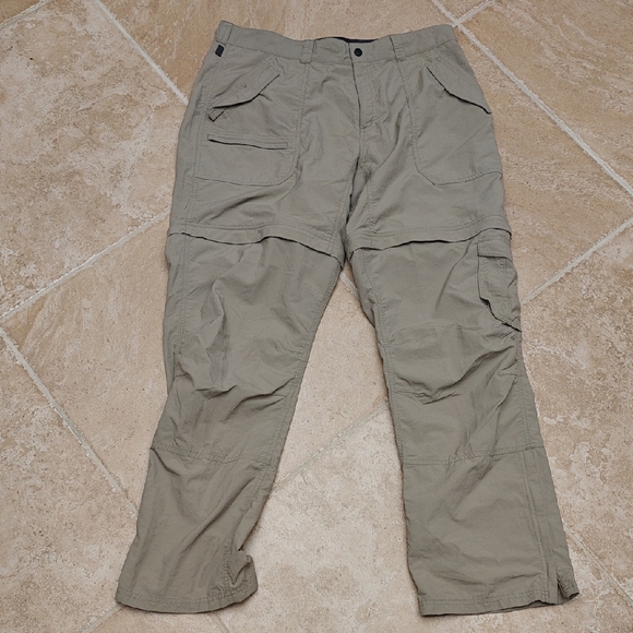 Eastern Mountain Sports Pants - Eastern Mountain Sports Men's Hiking Cargo Pants - Tan
